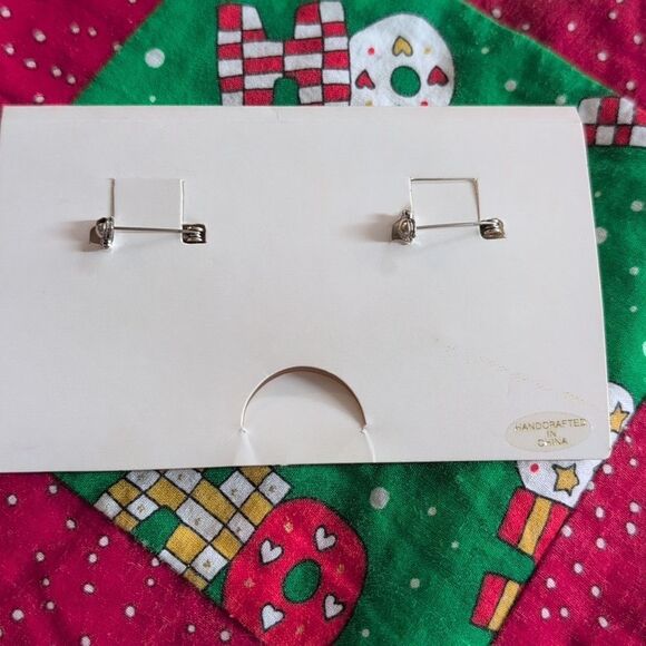 Lenox Vintage holiday Christmas snowman and‎ sled pin set NIP - Picture 7 of 8